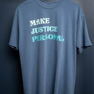 Retro Make Justice Personal Tee