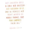 Printable Wall Art: Proverbs 31:28-29(8.5x11) - Image 2