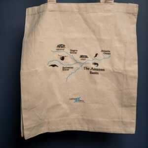 Amazon Map Tote Bag