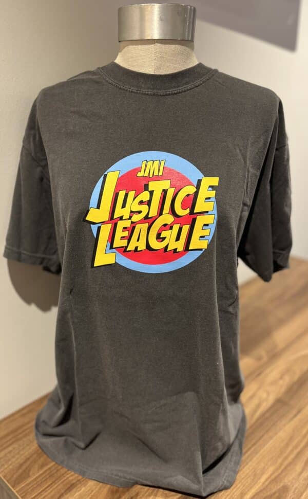 Gray Justice League Tee