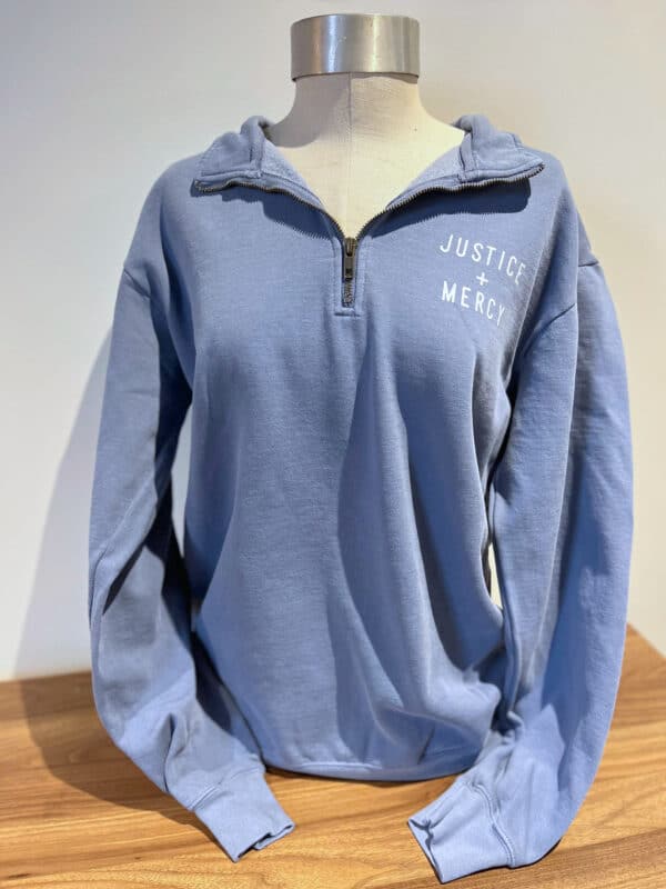 Comfort Colors 1/4 Zip Sweatshirt - Image 2