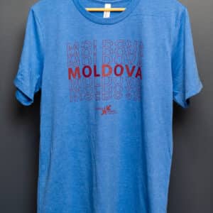 Blue Moldova Repeat Tee